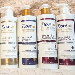 Dove Hair Therapy Shampoo and Conditioner bundle *breakage remedy* strengthen*